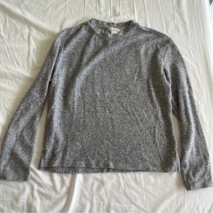 H&M Heather Gray Women's Crew Neck Sweater